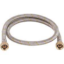 FLEXIBLE GAS 60CM X 3/8" HI IZQ. X 1/2 HI RECTO