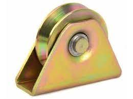 RUEDA PORTON C/BASE 80MM