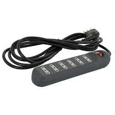 ALARGADOR 6PTOS 5MT C/INTERRUPTOR