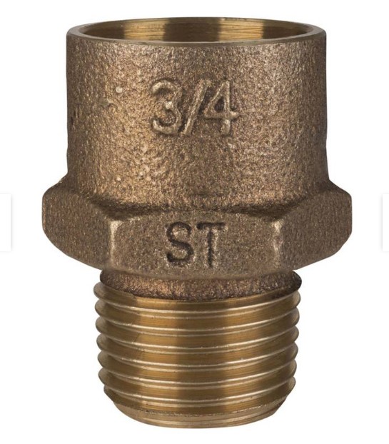 TERMINAL HE SO 3/4 X 1/2 BRONCE