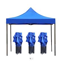 TOLDO PLEGABLE UV AZUL 3X3MT
