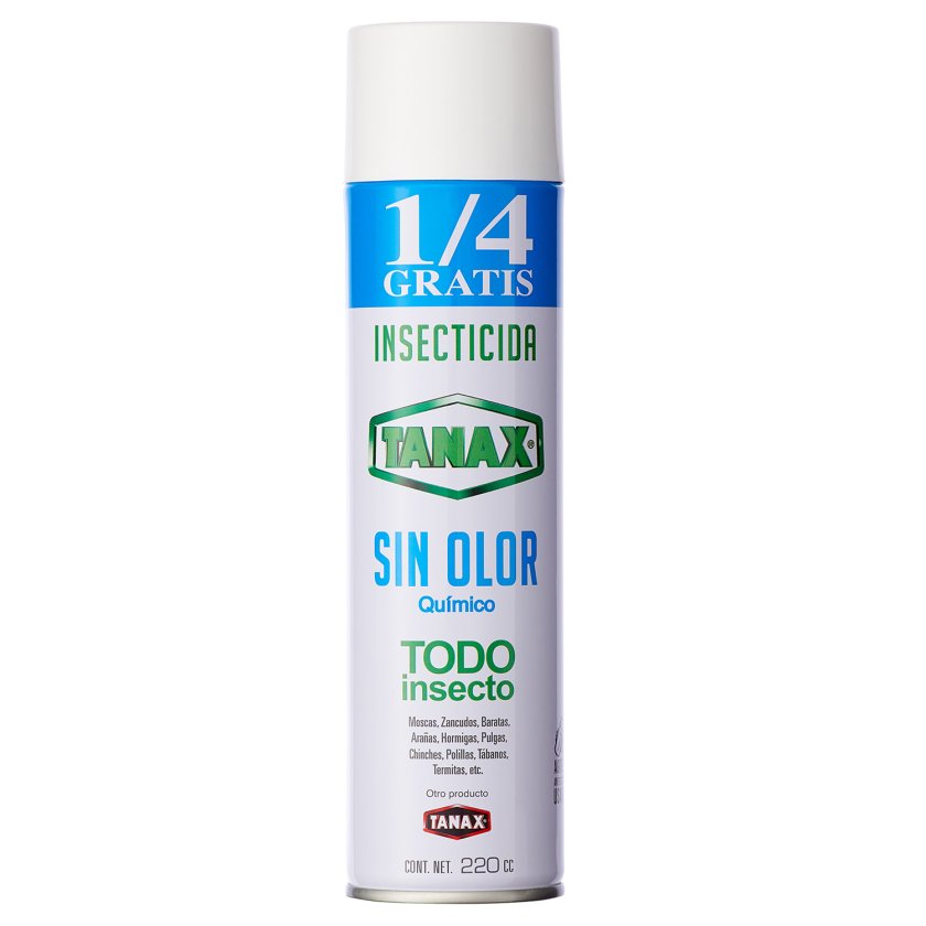 TANAX SPRAY SIN OLOR