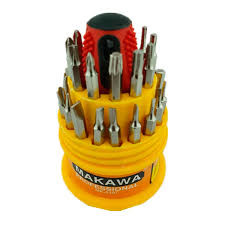 SET DESTORNILLADOR 31 PUNTAS MAKAWA