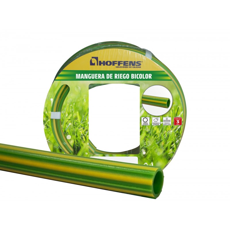 SET MANGUERA BICOLOR 1/2 X 15MT + ACCESORIOS