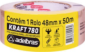 CINTA EMBALAJE KRAFT 48MMX50MT ADELBRAS