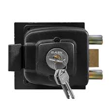 CERRADURA SOBREPONER C/CAJA CILINDRO INCORPORADO BASH