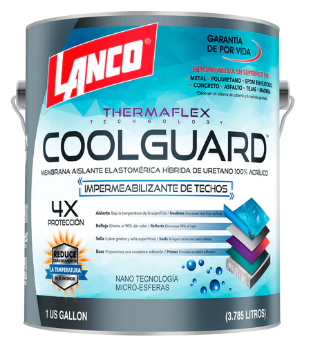 SELLADOR TECHOS COOLGUARD BLANCO 1GL