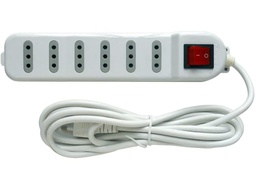 ALARGADOR 6PTOS 3MT C/INTERRUPTOR