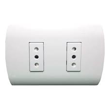 ENCHUFE DOBLE EMB 10A