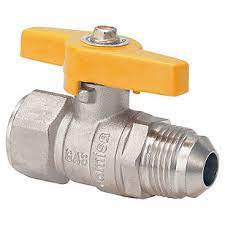 LLAVE PASO GAS 7/8" C/TUERCA 1/2