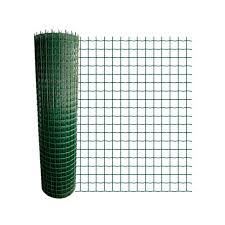 MALLA SOLDADA PLASTIFICADA 1/2"X0,9MT