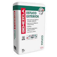 MORTERO ESTUCO EXTERIOR 25K