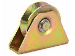 RUEDA PORTON C/BASE 80MM