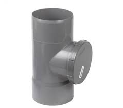 TEE PVC SAN 110 REGISTRO