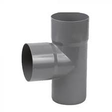 TEE PVC SAN 110X110 GRIS