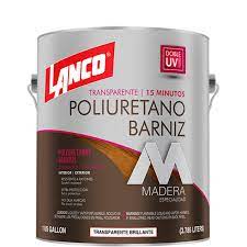 BARNIZ POLIURETANO 15MIN NATURAL 1GLN LANCO