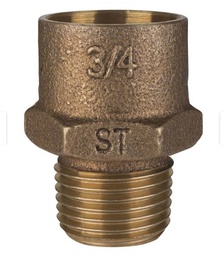 TERMINAL HE SO 3/4 X 1/2 BRONCE