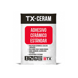ADHESIVO CERAMICA TX SACO 25 KG