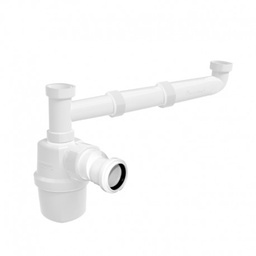 CONEXION LAVAPLATOS DOBLE CON SIFON