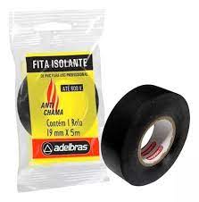 CINTA AISLADORA NEGRA 19MM X 20MT