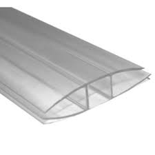 PERFIL H POLICARBONATO CLIP 4-6MM 5,80MT