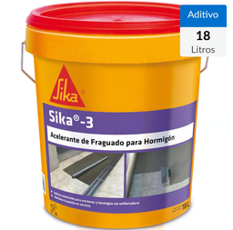 SIKA 3 ACELERANTE FRAGUADO 18LT