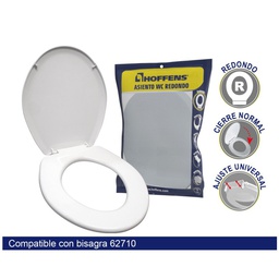 TAPA ASIENTO WC REDONDO HOFFENS