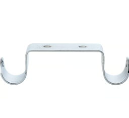SOPORTE DOBLE CORTINA DE TECHO 12MM