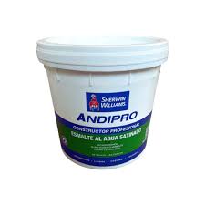 ESMALTE AL AGUA BLANCO - ANDIPRO SHERWIN WILLIAMS TINETA