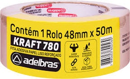 CINTA EMBALAJE KRAFT 48MMX50MT ADELBRAS