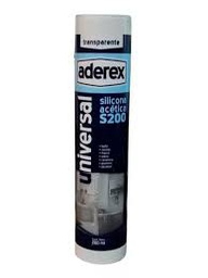 SILICONA ACETICA TRANSPARENTE ADEREX
