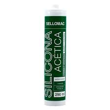 SILICONA ACETICA TRANSPARENTE SELLOMAC
