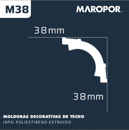 MOLDURA AISLAPOL M38